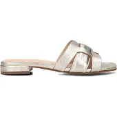 Stefano lauran Dames Slippers 24050 - Goud - Maat 39