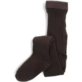 Mp Denmark Meisjes Beenmode Cotton Rib Tights - Bruin - Maat 60