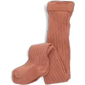 Mp Denmark Meisjes Beenmode Cotton Rib Tights - Cognac - Maat 80