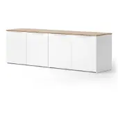 Vicco Wido Woonwand – 2 delen Wit/Sonoma