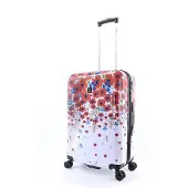 Saxoline Harde Koffer / Trolley / Reiskoffer - 66 cm (Medium) - Blessing Print - Bedrukt / Medium