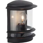 Brilliant Zwarte wandlamp Hollywood