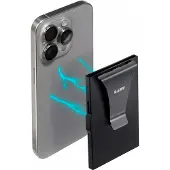 Laut Slider Card Case - Zwart - MagSafe Compatibel