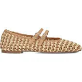 Ayana Dames Ballerina's L12469 - Bruin - Maat 40