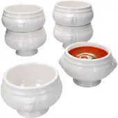 MamboCat Set van 6 terrines met leeuwenkop Leo 0.45L