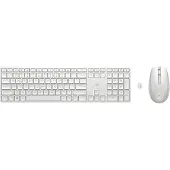 HP 650 Draadloos kb/mse Combo WHT 4R016AA#ABF