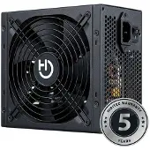 Hiditec BZ-550W, 80Plus Bronze, 550 W, 230 V, 50 - 60 Hz, actieve voeding, 20 A, 45 A