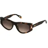 Just cavalli SJC034 zonnebril, bruin, bruin verloop/CAT3, voor heren en dames