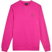 Lyle & Scott Sweatshirt Met Ronde Hals - Fuchsia