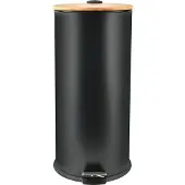 Steinbach Pedaalemmer 30L - ADONIS - Vuilnisbak - Bamboo - Zwart
