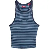 Superdry Top 'Essential' marine / azuur / wit