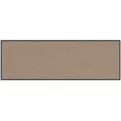 vidaXL Deurmat Beige en Zwart 60 x 180 cm 100% Polyamide