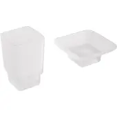 Beliani ZORRITOS - 6-delige badkamer hardware set - Zwart - Aluminium