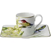 Villeroy & Boch Espressotasse mit Untertasse Amazonia 60 ml Set van 2