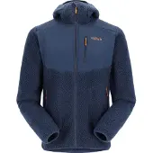Rab - Wandel- en bergsportkleding - Outpost Hoody Deep Ink voor Heren - Maat L - Blauw