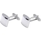 Profuomo manchetknopen catseye wit