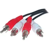 S-Impuls Tulp stereo kabel | zwart | 15 meter