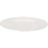 Cookinglife Ontbijtbord - Melamine Wit Voor Ontbijt En Dessert - Breakfast Plate - Breukbestendig Lichtgewicht - 21 cm