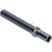 Kalitec Set van 10 stekkercompatibele buscontacten, gedraaid vernikkeld 0,5 mm²