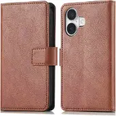 IMoshion Luxe Bookcase voor de Apple iPhone 17 - Bruin