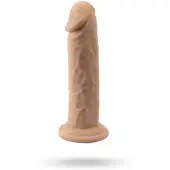 Silexd - Real Skin Dildo - Model 2 - Lengte 15 cm - Lichte Huidskleur