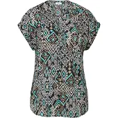 s.Oliver Blouse blauw / zwart / wit