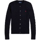 Ralph Lauren Gebreid vest marine