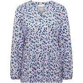 Goldner Blouse grijs / gemengde kleuren