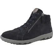 Waldlaufer Boots 'Winterstiefel Damen 961801 200 021 Echtleder in blau' blauw