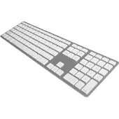Matias Wireless Zilver draadloos Mac USB-C Toetsenbord Zilver