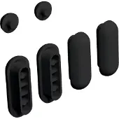 Clou 4 Zitting, 2 deksel buffers voor Hammock zitting, zwart