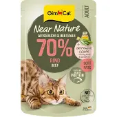 GimCat 16x Kattenvoer Near Nature Rund 85 Gr