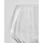 House Doctor Rill rode wijnglas 54 cl Transparant
