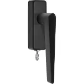 Formani Basics LB21H-DKLOCK-O draaikiepgarnituur afsluitbaar - mat zwart