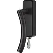 Formani Basics LB4-DKLOCK-O draaikiepgarnituur afsluitbaar linksdraaiend - mat zwart