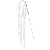 Home & Styling Kunsttak spiraal 120cm iriserend