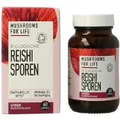 Mushrooms 4 Life Reishi spore paddenstoel biologisch 60 capsules