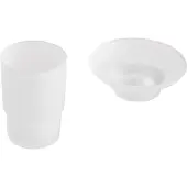 Beliani PARACAS - 6-delige badkamer hardware set - Zilver - Aluminium