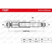 Stark SKSA-0133444 Schokdemper