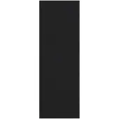 vidaXL Deurmat Zwart 120 x 350 cm 100% Polyamide