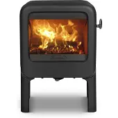 Dovre ROCK350TB Eigentijdse, robuuste houtkachel op tablet