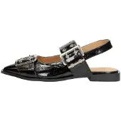 Shoecolate - Slingbacks Zwartlak Maat 40
