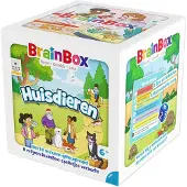 Asmodee educatief kaartspel BrainBox Huisdieren voor kinderen.