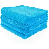 Funnies Douchelaken Turquoise 70x140cm (LET OP: bestellen per stuk)