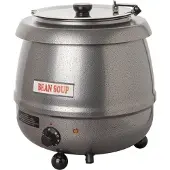 Bistro soepketel - 10 liter, rustiek grijs