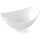 Hendi Porseleinen kom – stoot- en slijtvast – 235x160x98 mm – roomwit