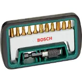 Bosch 2608255990 12-delige Titanium Bitset met magnetische bithouder - 25mm
