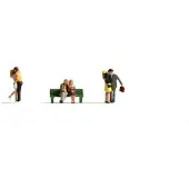 Noch Liebespaare 6 Figuren. mit Bank