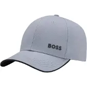 BOSS Pet van katoenen twill met logoprint