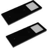 Hera Eco Pad F Ledset Dynamic LED set van 2 spots zwart